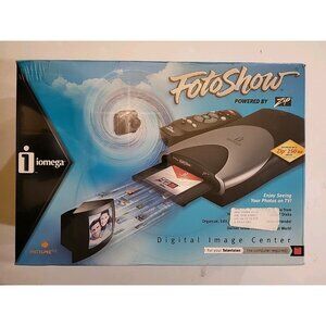 iOMEGA FOTOSHOW ZIP 250 Drive, Digital Image Center Vintage 2000s NEW SEALED